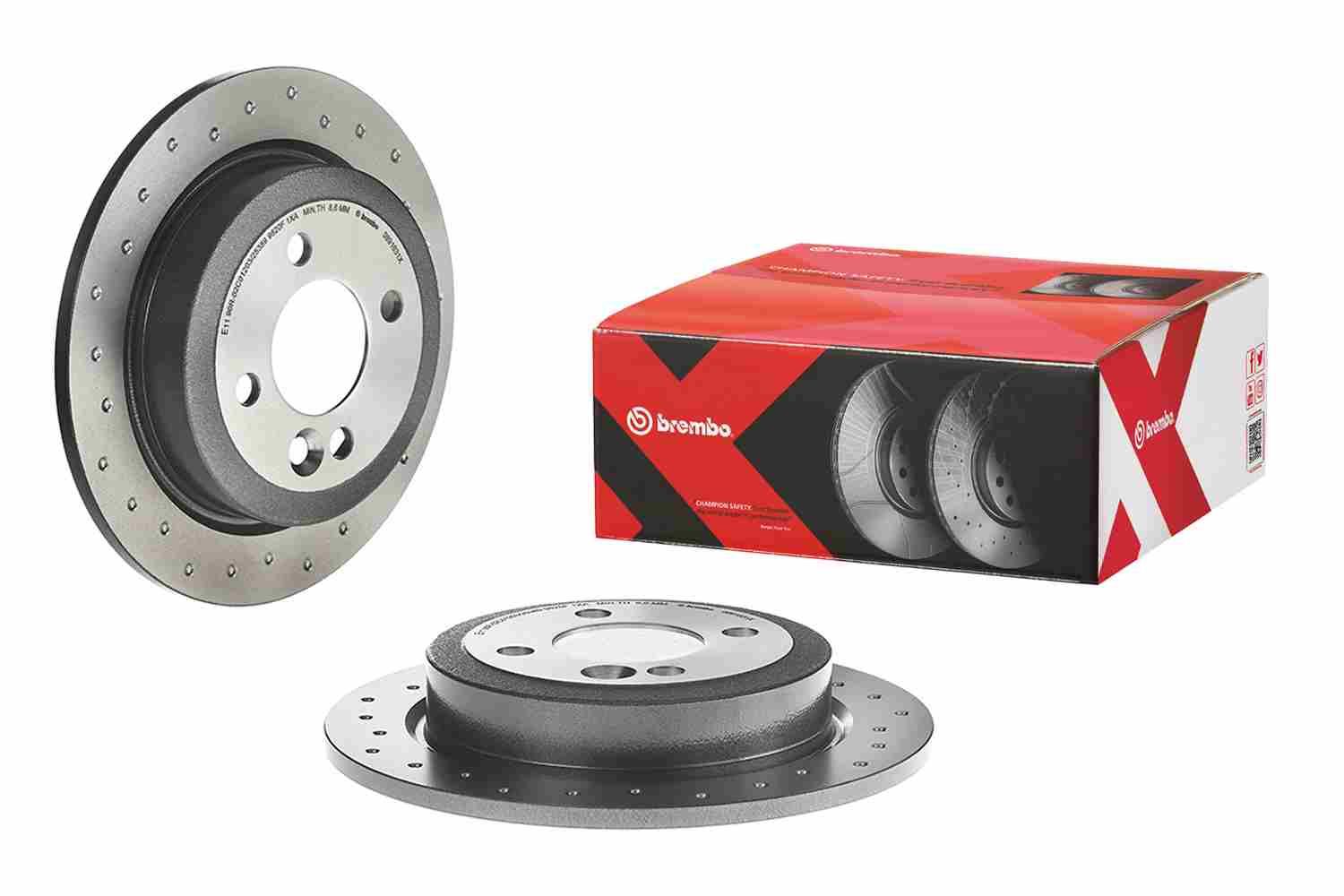 Гальмівний диск BREMBO 0891631X - zapix