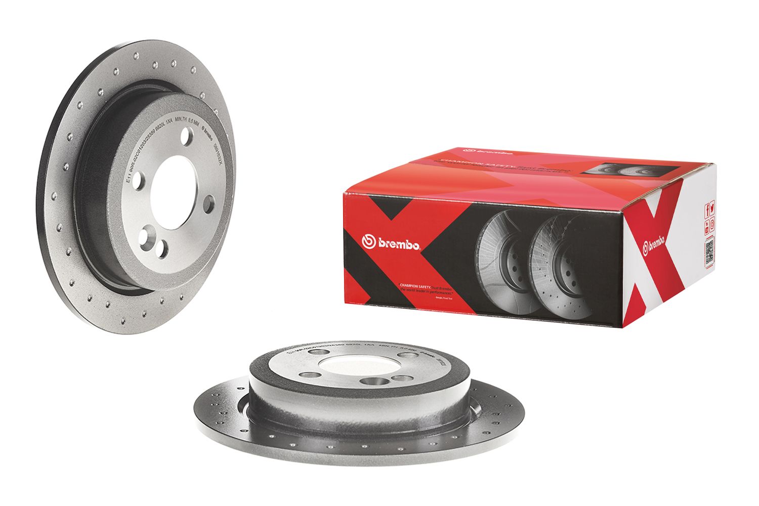 Гальмівний диск BREMBO 0891632X - zapix