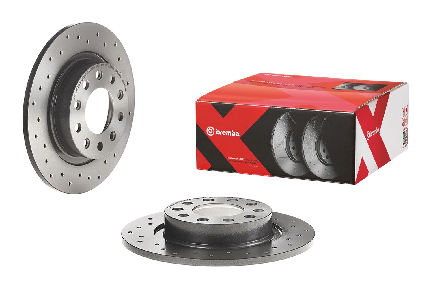 Гальмівний диск BREMBO 0894604X - zapix