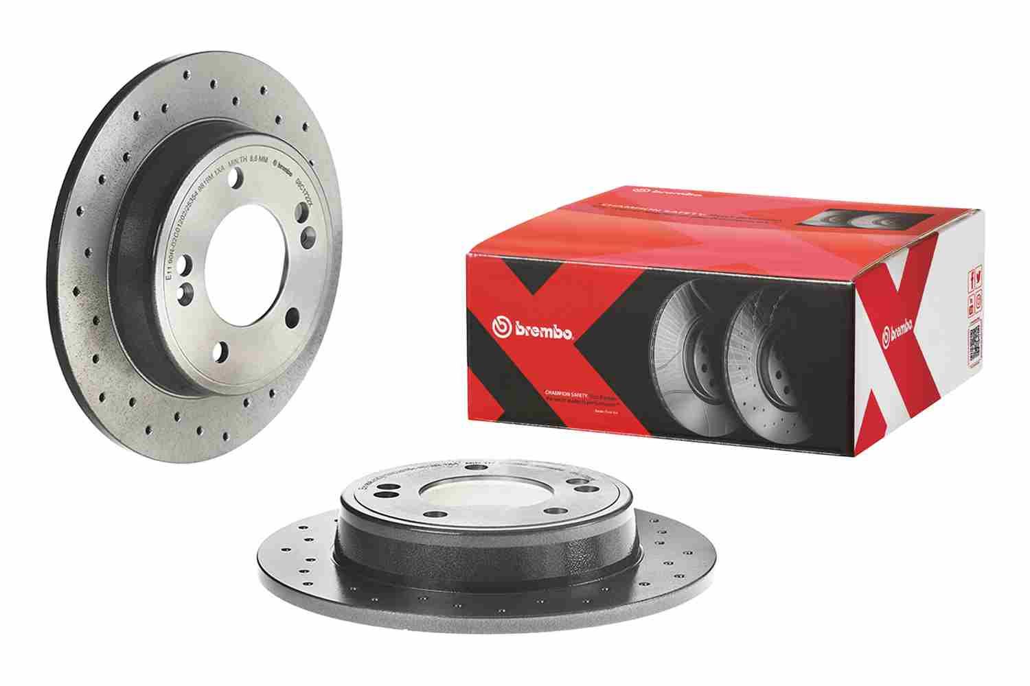 Гальмівний диск BREMBO 08C1722X - zapix