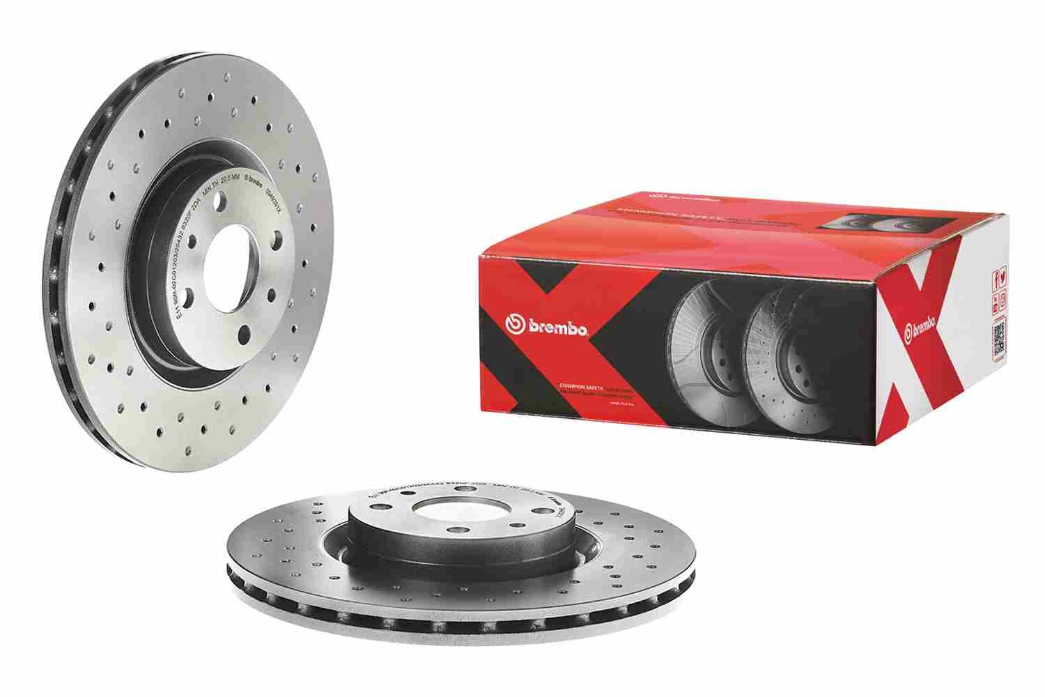 Гальмівний диск BREMBO 0949391X - zapix