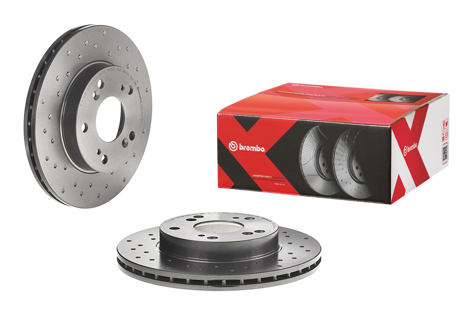 Гальмівний диск BREMBO 0954573X - zapix