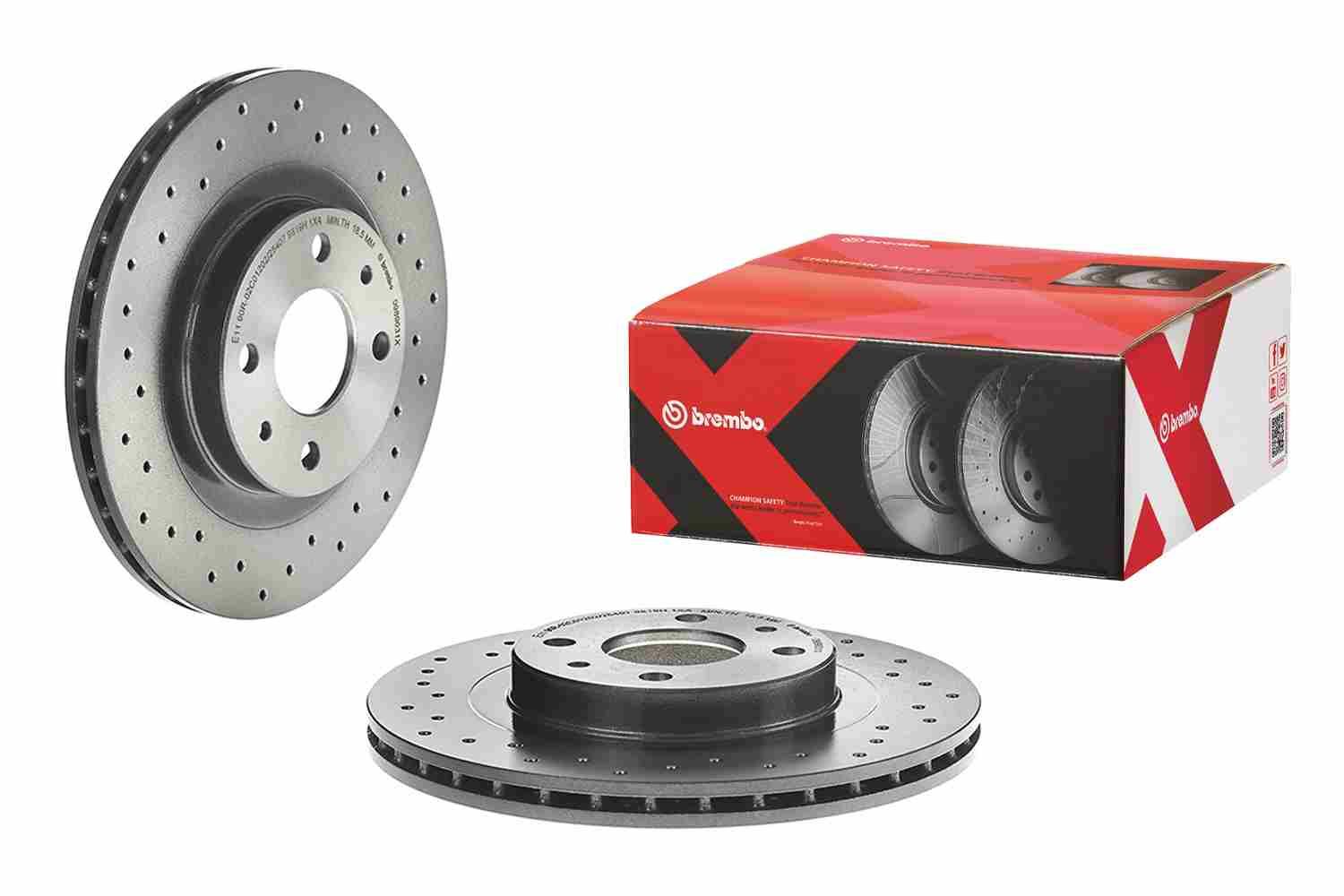 Гальмівний диск BREMBO 0989031X - zapix