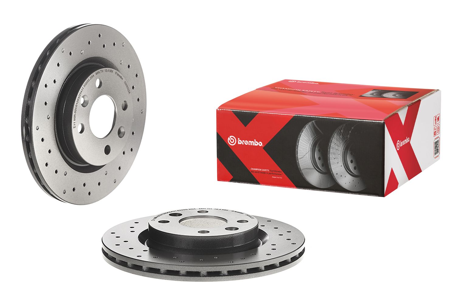 Гальмівний диск BREMBO 0958022X - zapix
