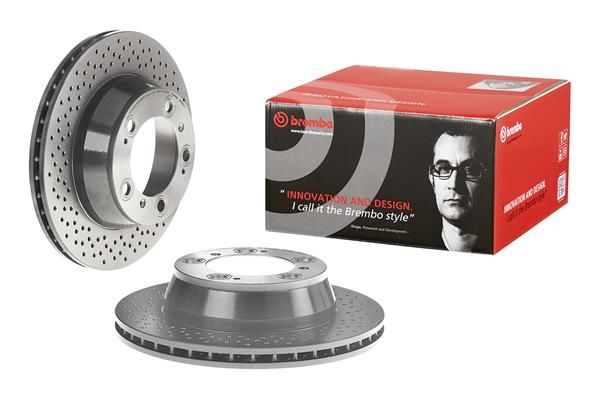 Гальмівний диск BREMBO 09666511 - zapix