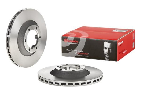 Гальмівний диск BREMBO 09681710 - zapix