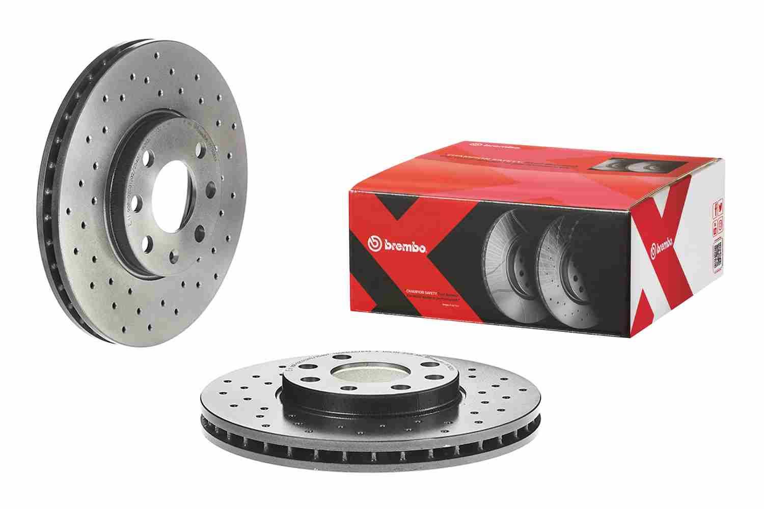 Гальмівний диск BREMBO 0976281X - zapix