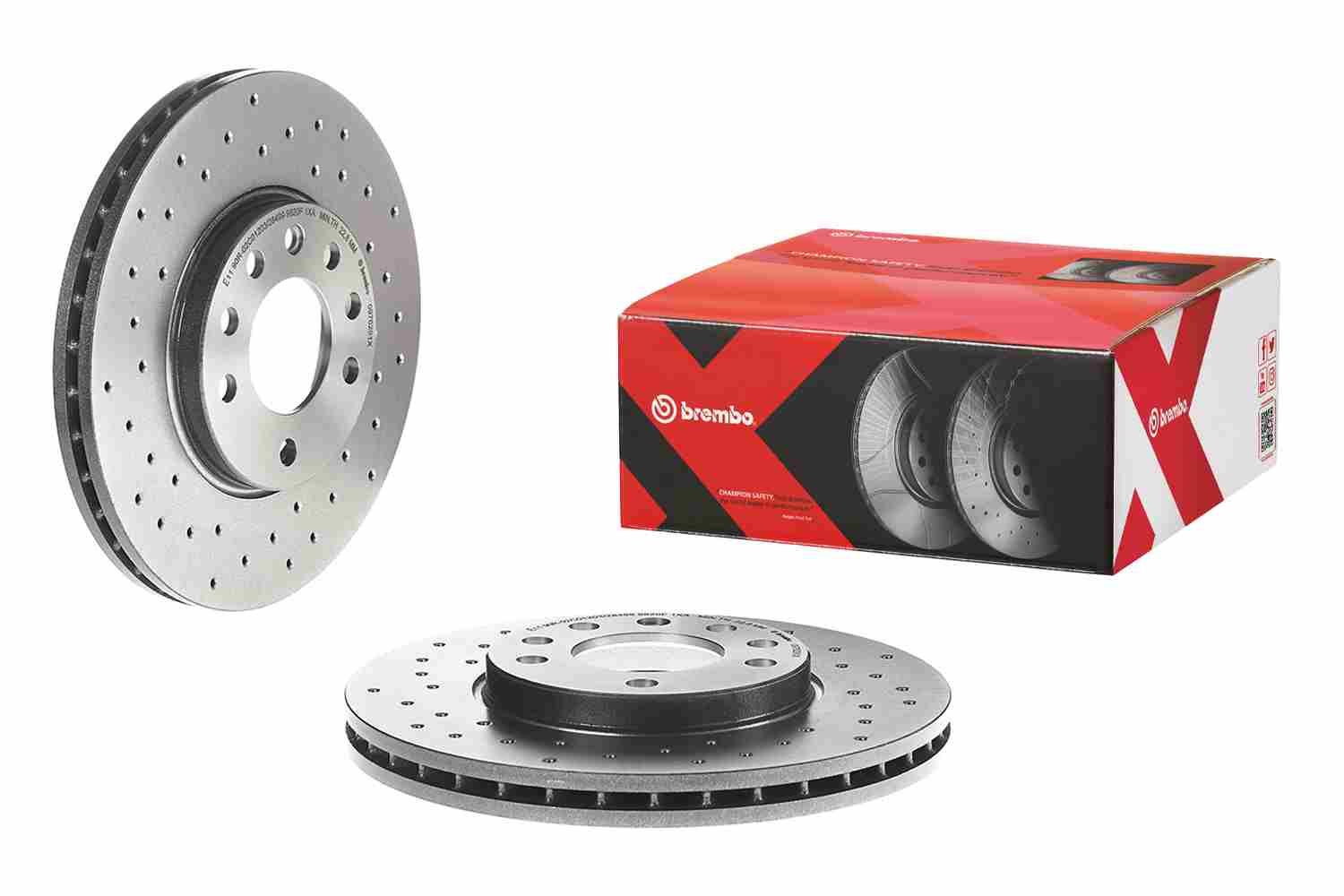 Гальмівний диск BREMBO 0976291X - zapix