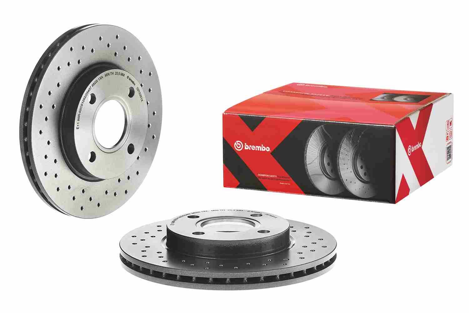 Гальмівний диск BREMBO 0978061X - zapix