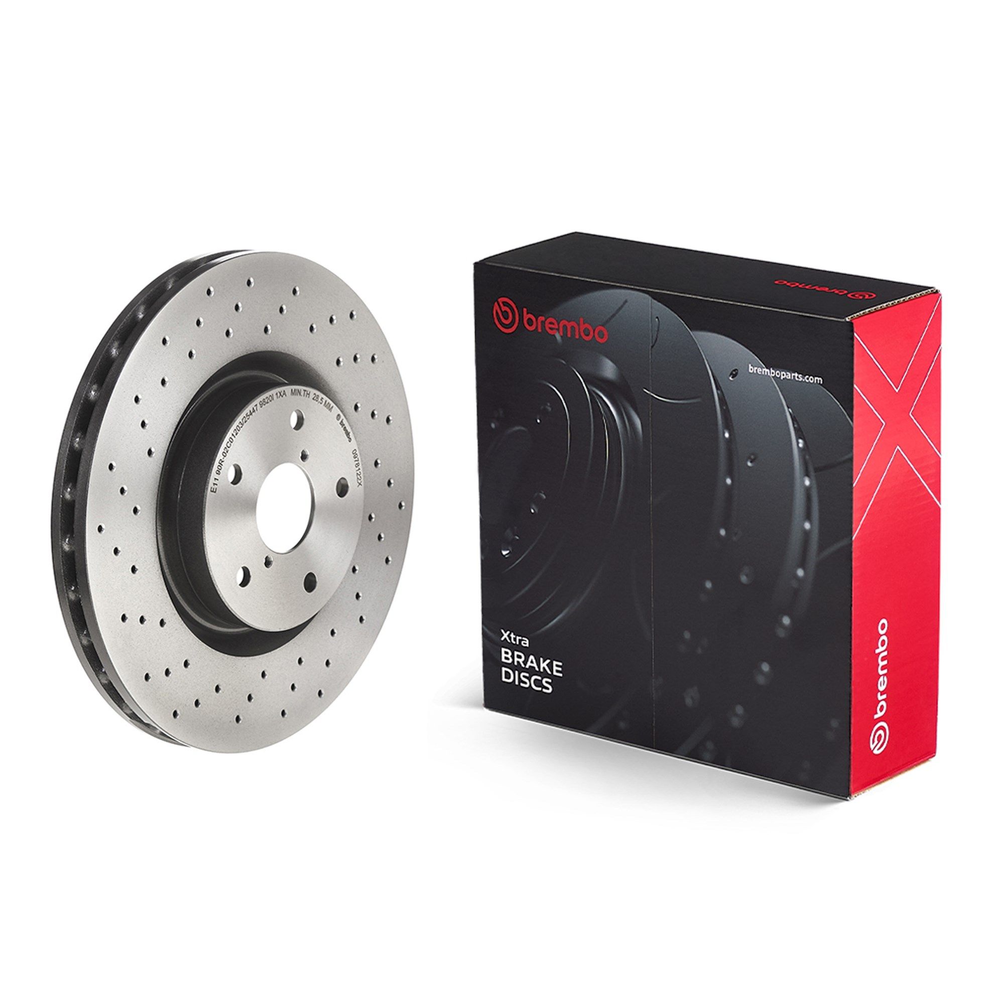 Гальмівний диск BREMBO 0978122X - zapix