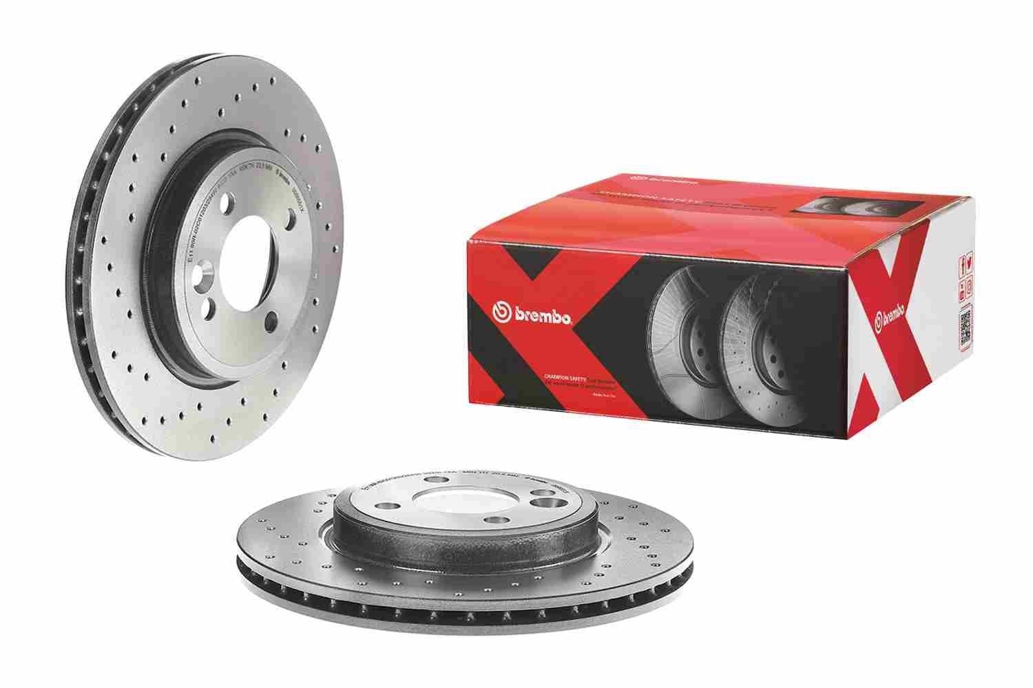 Гальмівний диск BREMBO 0986551X - zapix