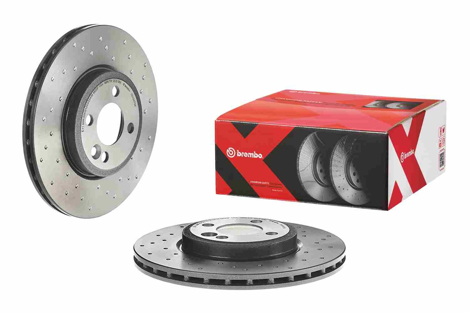 Гальмівний диск BREMBO 09A0473X - zapix