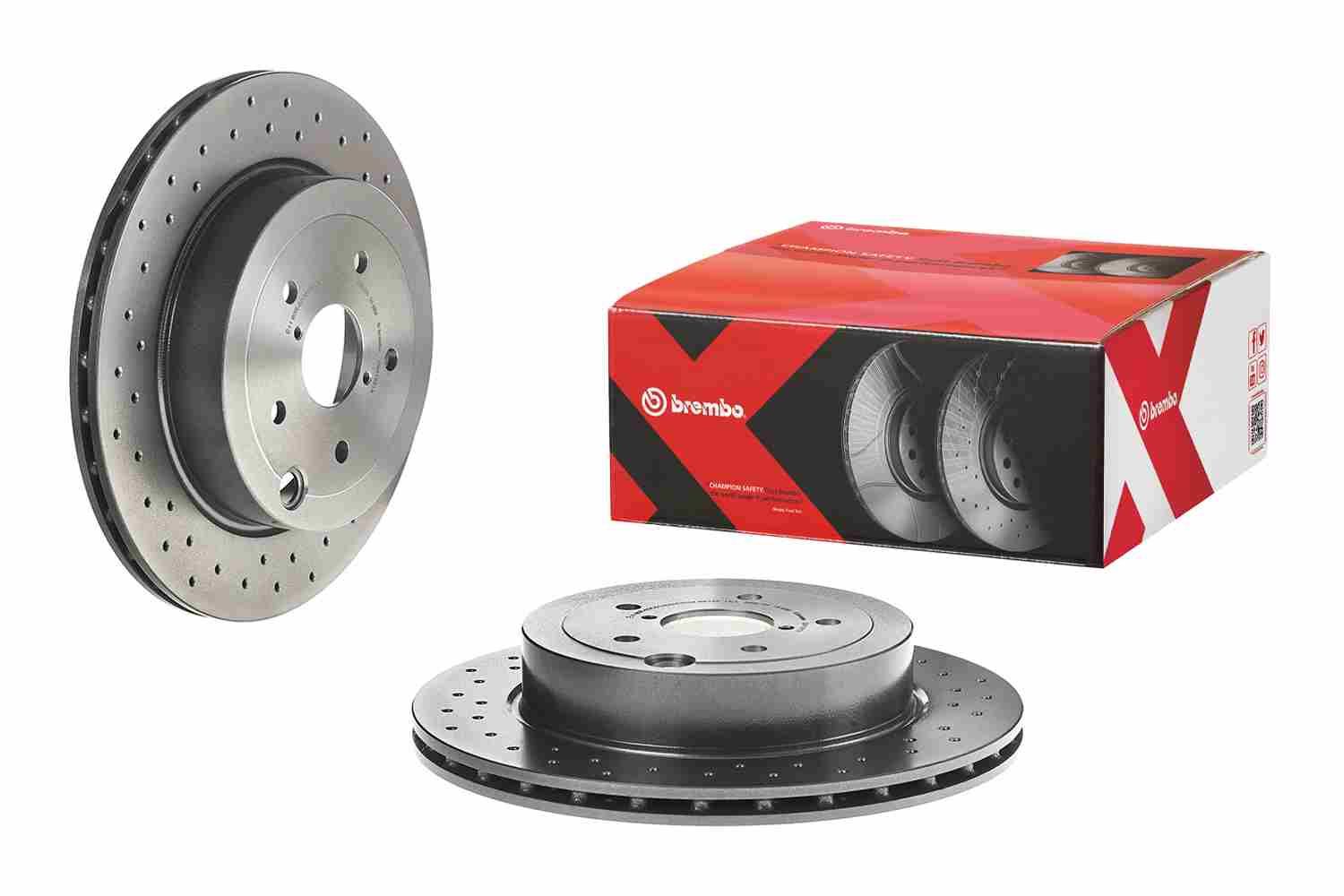 Гальмівний диск BREMBO 09A1981X - zapix
