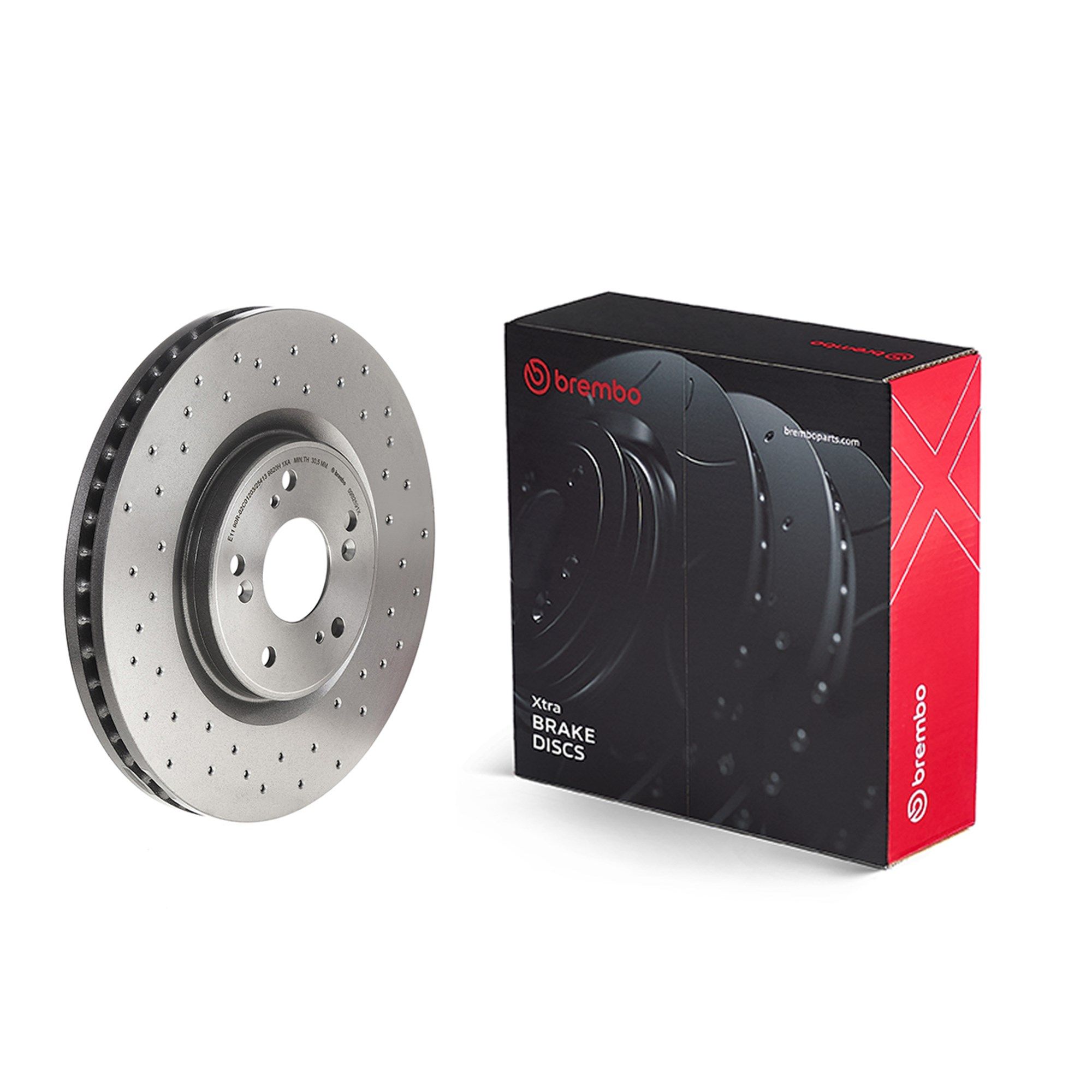 Гальмівний диск BREMBO 09B2691X - zapix