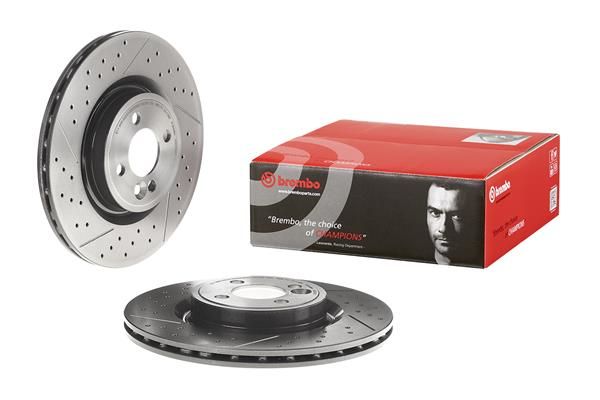 Гальмівний диск BREMBO 09B75421 - zapix