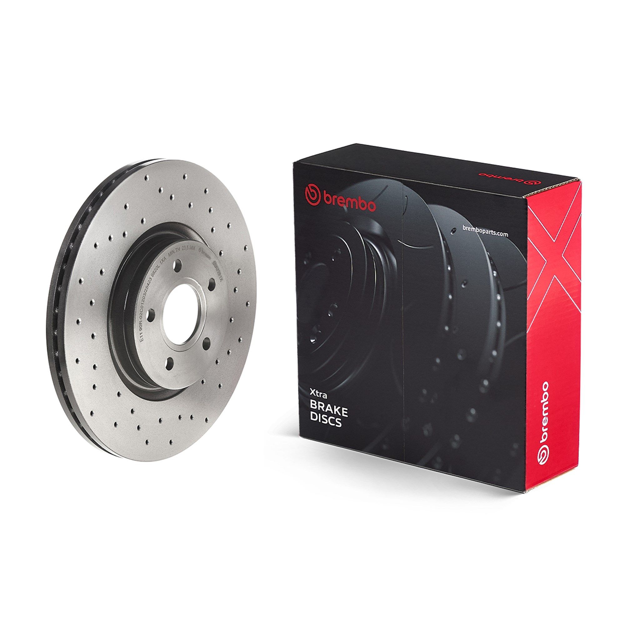 Гальмівний диск BREMBO 09A7281X - zapix