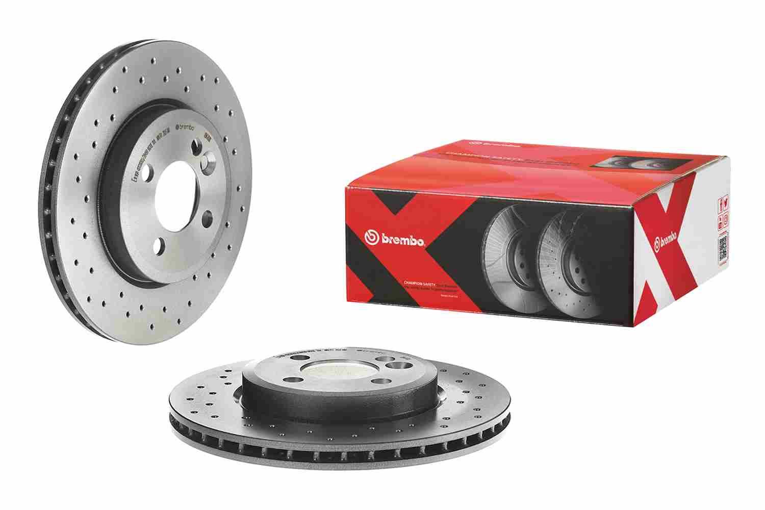 Гальмівний диск BREMBO 09A7611X - zapix