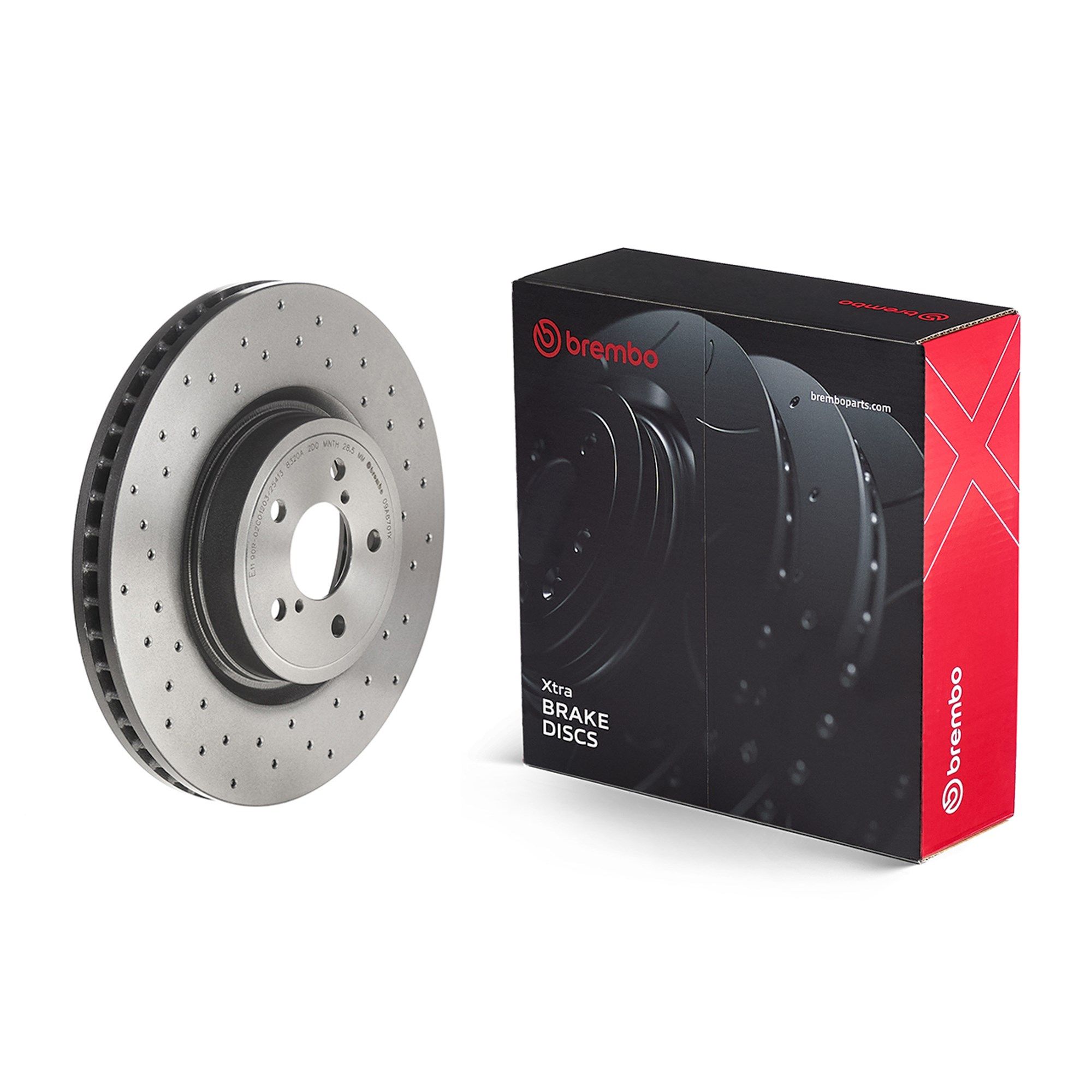 Гальмівний диск BREMBO 09A8701X - zapix