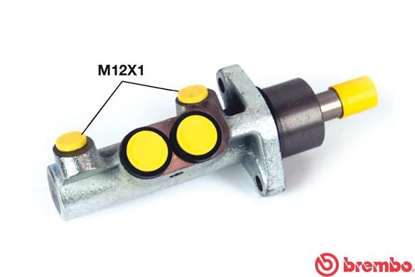 Головний гальмівний циліндр BREMBO M24004 - zapix