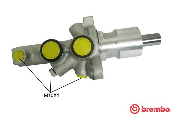 Головний гальмівний циліндр BREMBO M50014 - zapix