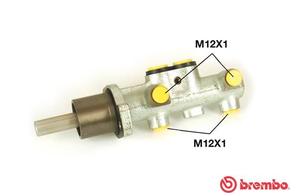 Головний гальмівний циліндр BREMBO M85037 - zapix