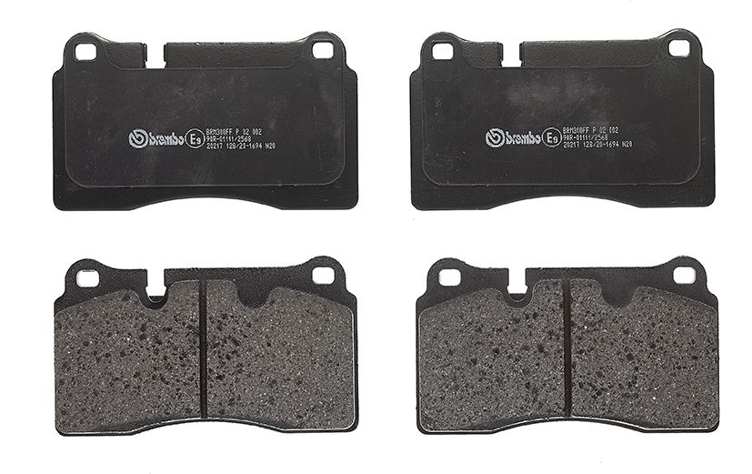 Гальмівні колодки дискові BREMBO P02002 - zapix