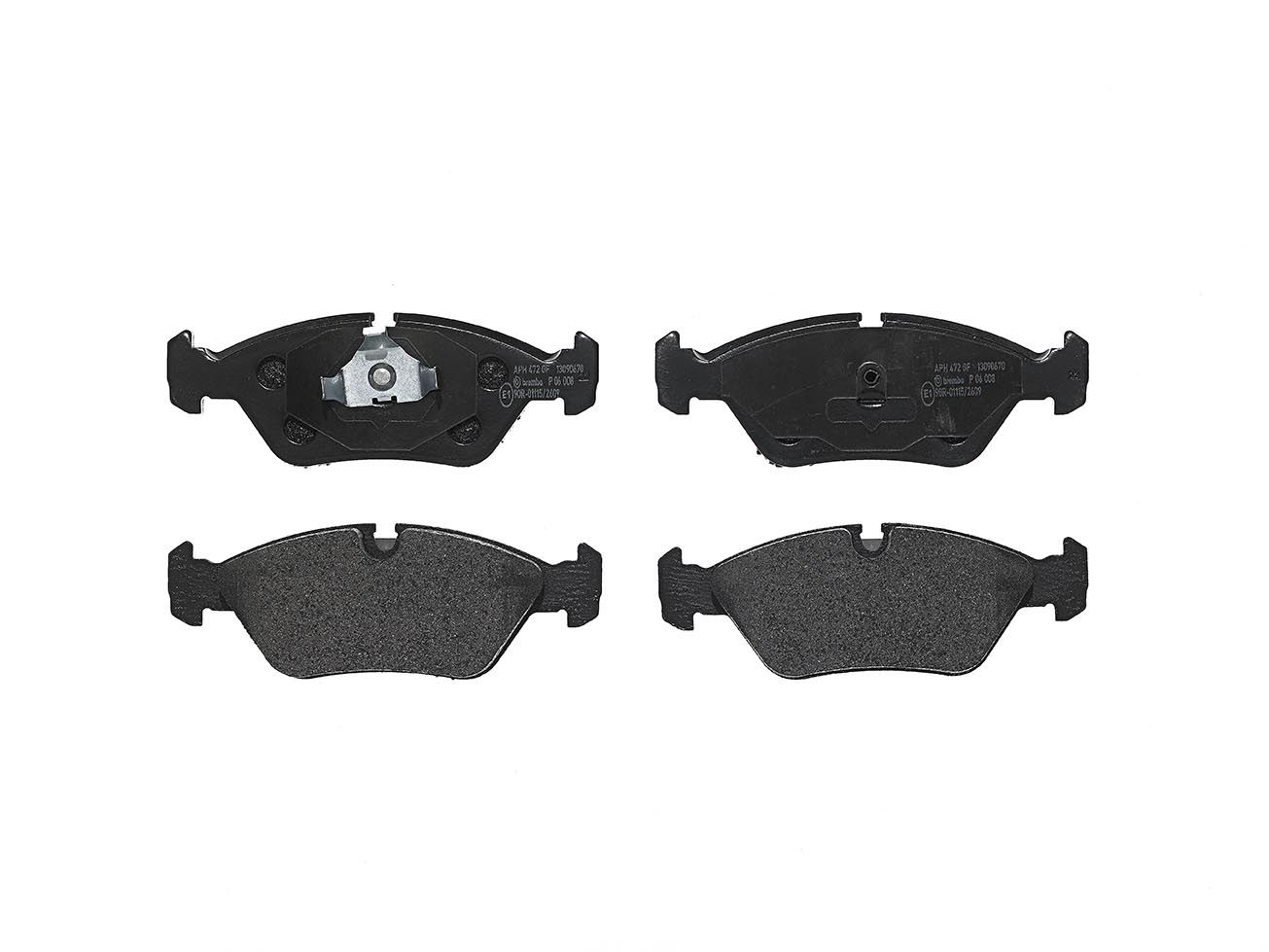 Гальмівні колодки дискові BREMBO P06008 - zapix