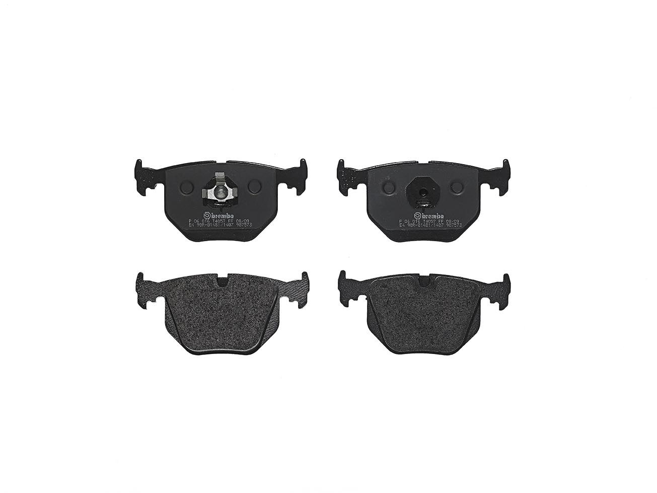 Гальмівні колодки дискові BREMBO P06016 - zapix