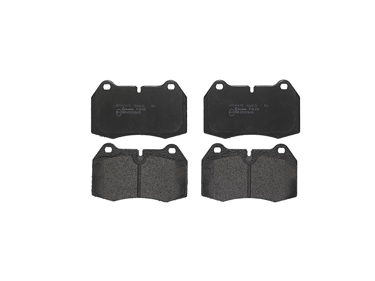 Гальмівні колодки дискові BREMBO P06018 - zapix