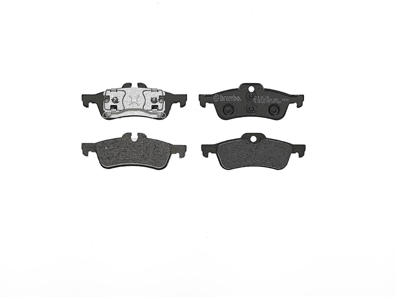 Гальмівні колодки дискові BREMBO P06032 - zapix