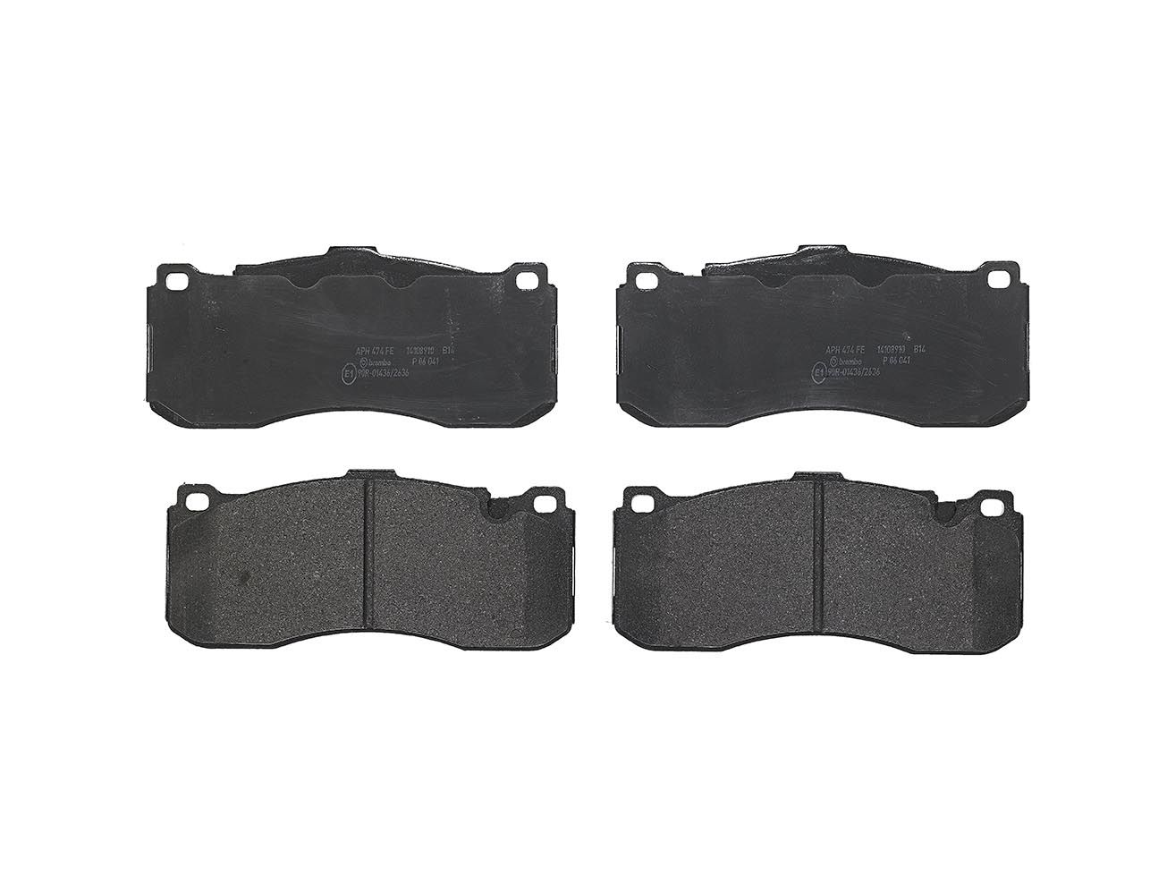 Гальмівні колодки дискові BREMBO P06041 - zapix