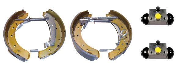 Гальмівні колодки ручника (барабанні) BREMBO K61087 - zapix