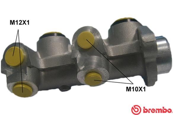 Головний гальмівний циліндр BREMBO M59031 - zapix
