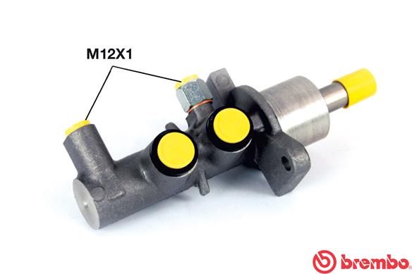 Головний гальмівний циліндр BREMBO M59039 - zapix