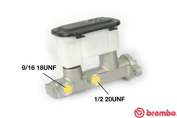 Головний гальмівний циліндр BREMBO M59060 - zapix