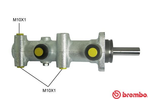 Головний гальмівний циліндр BREMBO M61001 - zapix