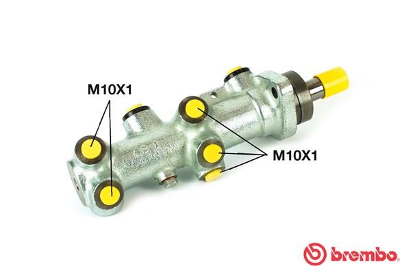Головний гальмівний циліндр BREMBO M61008 - zapix