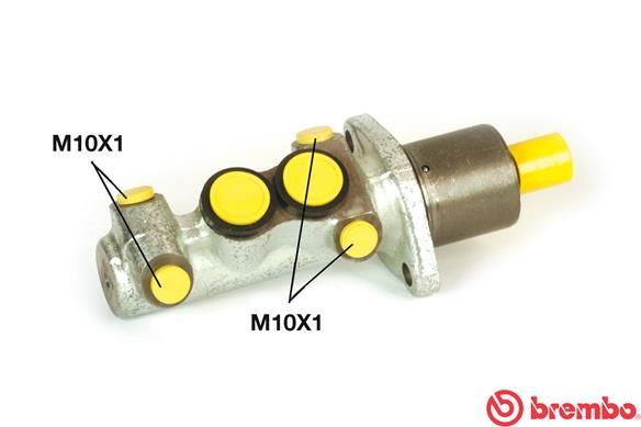 Головний гальмівний циліндр BREMBO M61020 - zapix