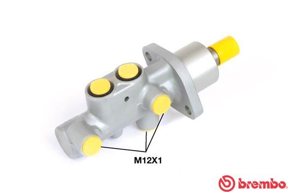 Головний гальмівний циліндр BREMBO M61075 - zapix