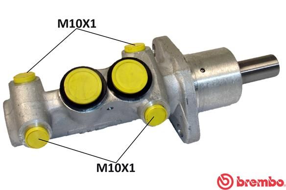 Головний гальмівний циліндр BREMBO M68001 - zapix