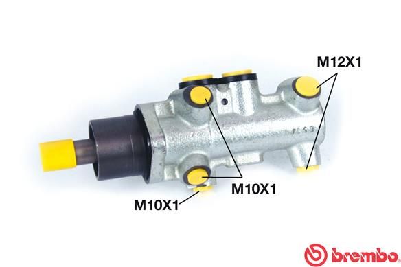 Головний гальмівний циліндр BREMBO M68009 - zapix