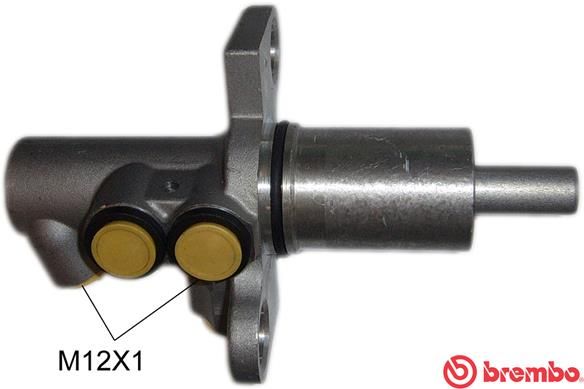 Головний гальмівний циліндр BREMBO M85005 - zapix