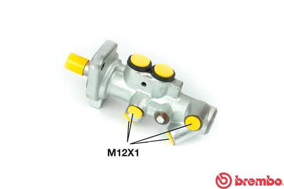 Головний гальмівний циліндр BREMBO M85016 - zapix