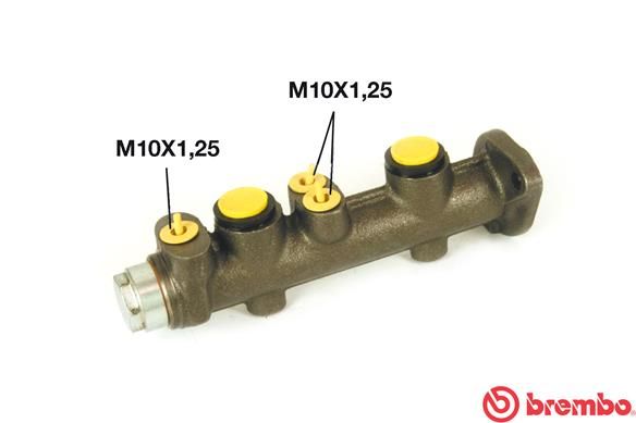 Головний гальмівний циліндр BREMBO M85023 - zapix