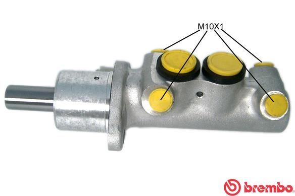 Головний гальмівний циліндр BREMBO M85034 - zapix