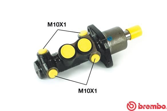 Головний гальмівний циліндр BREMBO M85035 - zapix