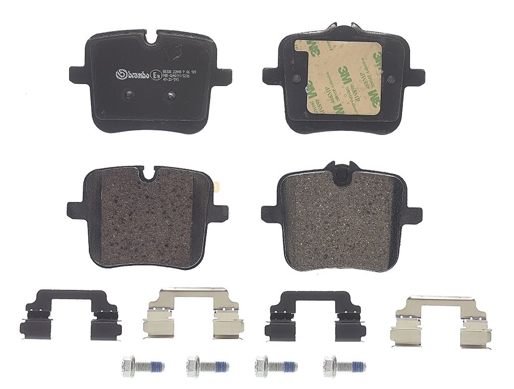 Гальмівні колодки дискові BREMBO P06109 - zapix