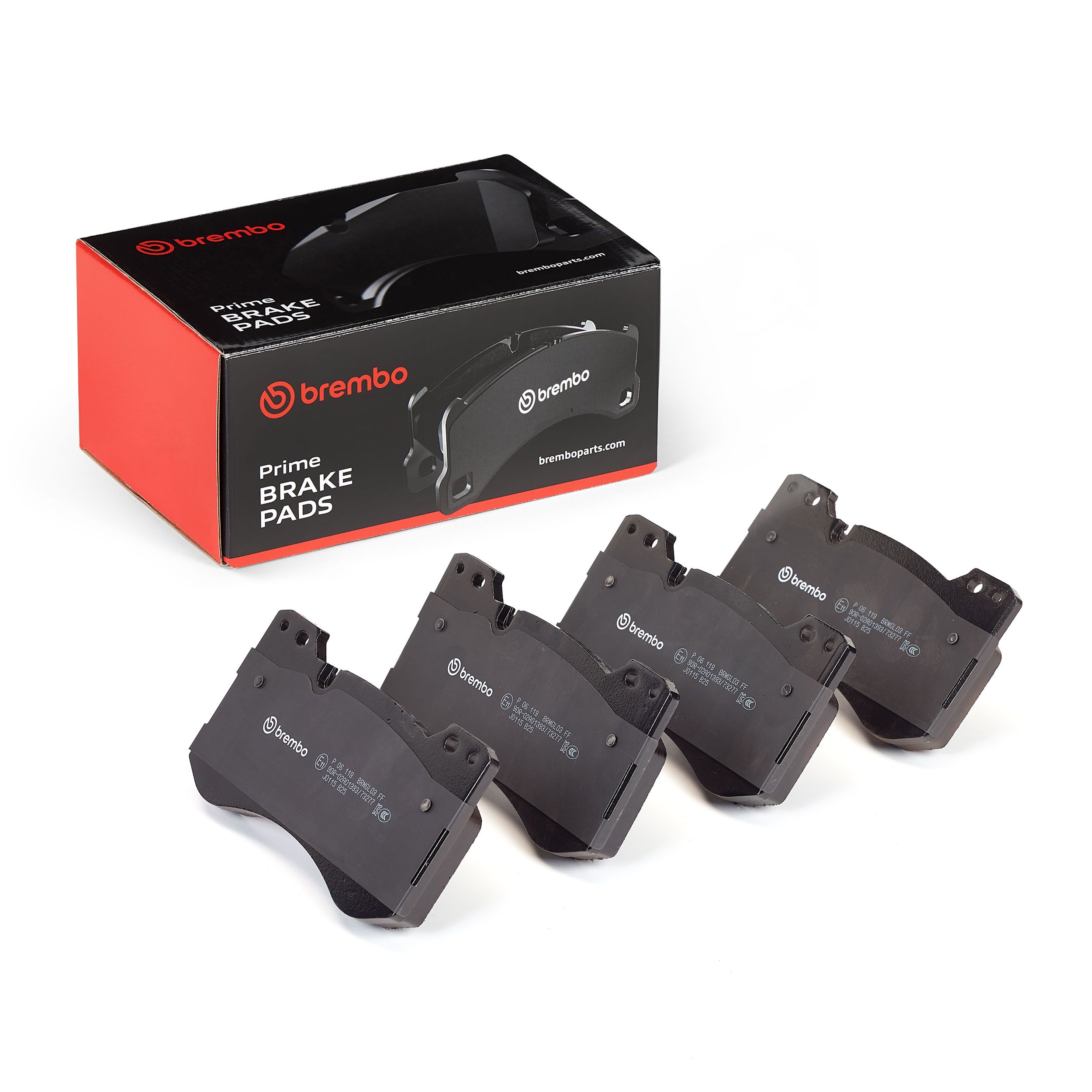 Гальмівні колодки дискові BREMBO P06119 - zapix