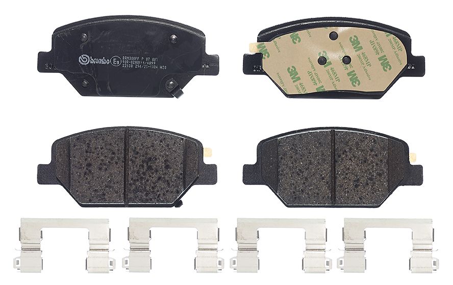 Гальмівні колодки дискові BREMBO P07007 - zapix