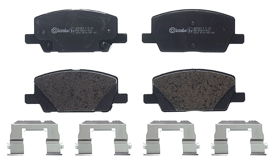 Гальмівні колодки дискові BREMBO P07012 - zapix